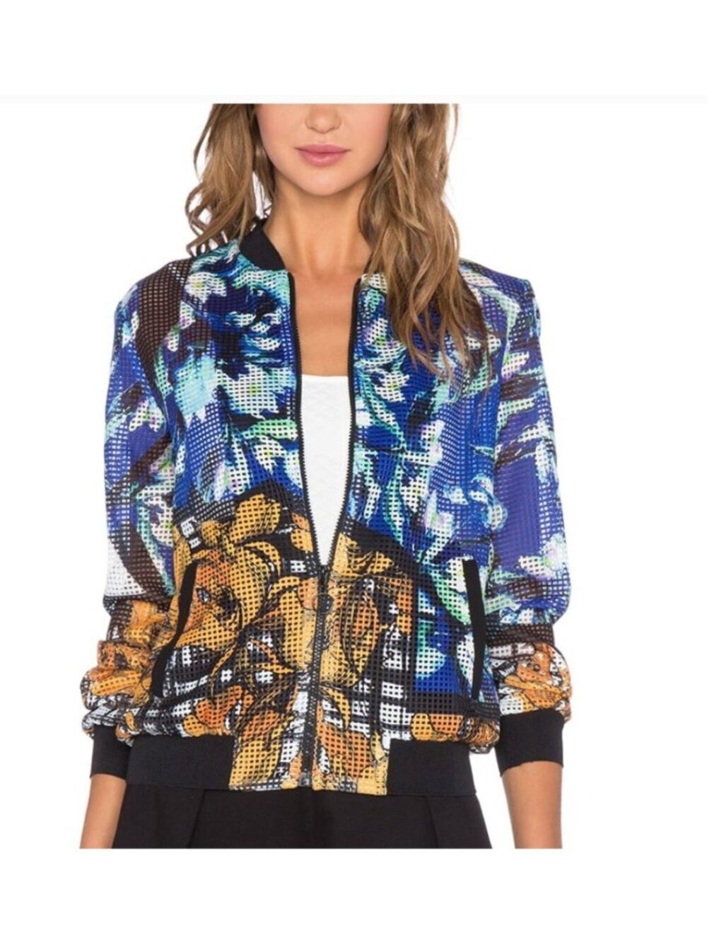 Clover Canyon 'Shattered Garden' Jacket